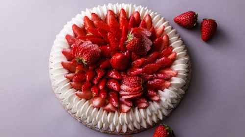 Strawberry Cake Les Tartelettes Dubai